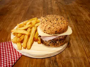 Burger jamón y queso