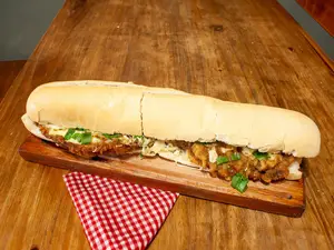 Sándwich mila verdeo xxl carne