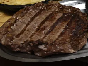 1/2 bife de chorizo con guarni
