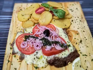 Matambre napolitano c/papas es