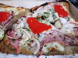 Mila fugazzetta c/jamon p/comp