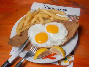 Milanesa A Caballo Individual