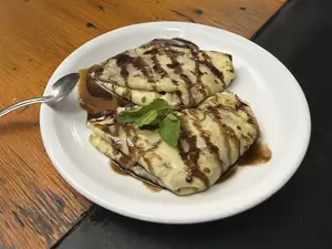 Panqueque Con Dulce De Leche