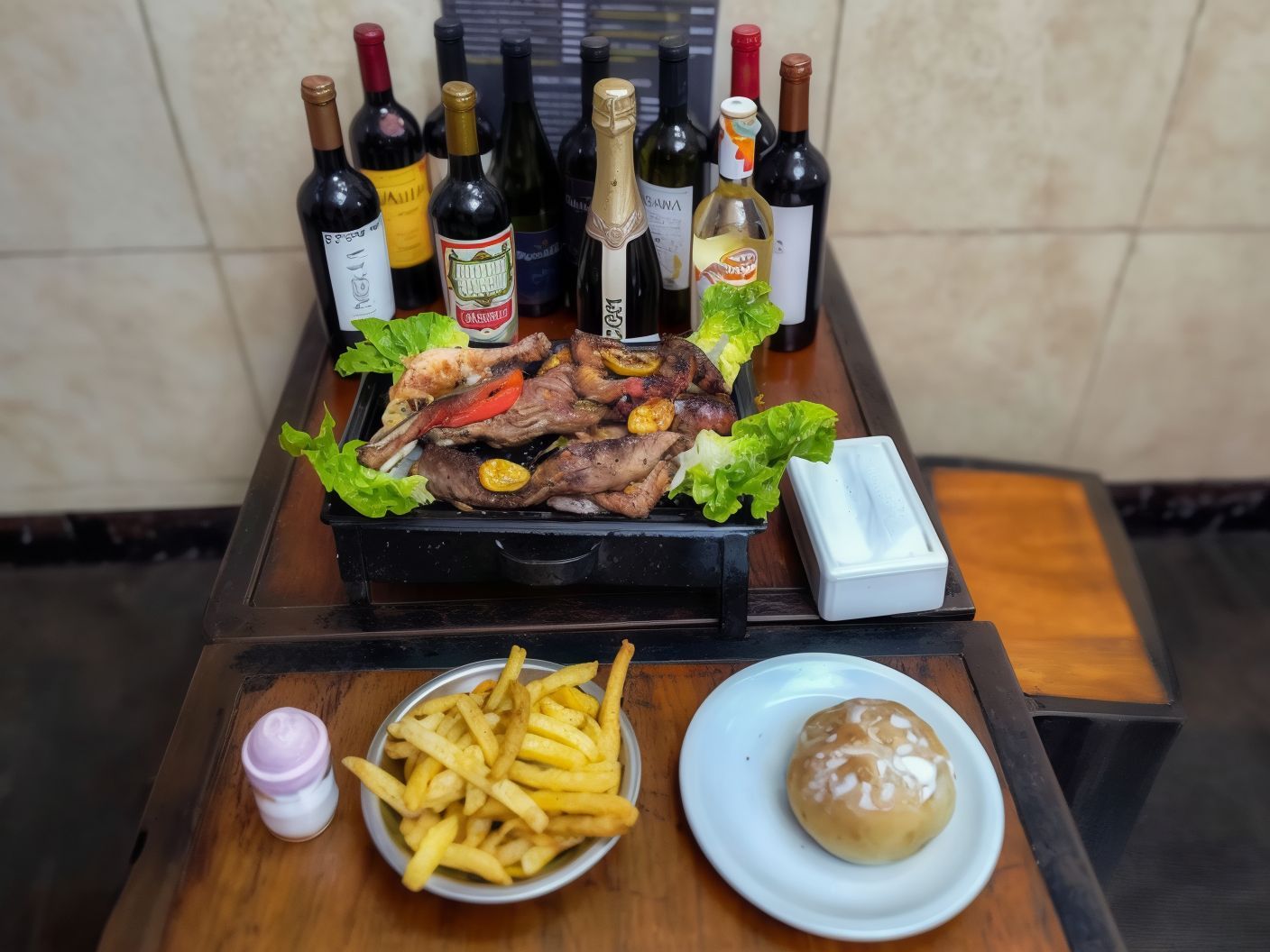 Parrilla al carbón