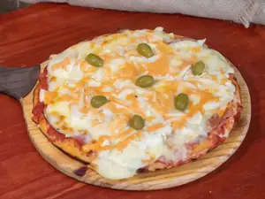 Pizza con palmitos