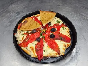 Pizza fugazzeta completa