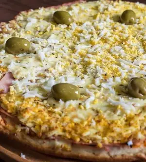 Pizza Muzza Y Huevo