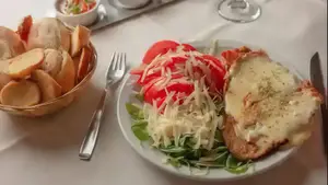 Milanesa de lomo napolitana