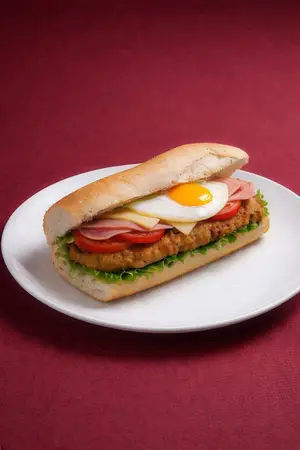 Sandwich milanesa completo