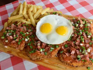 Milanesa A La Barbacoa