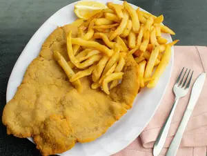 Milanesa con guarnición