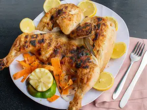 Pollo entero solo