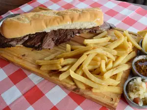 Sáng de vacío c/papas fritas