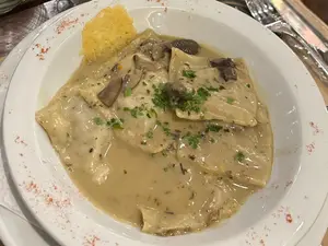 Raviolon de osobucco braseado