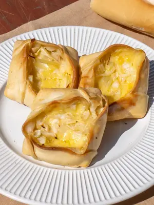 Empanadas de cebolla y muza