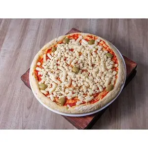 Pizza Con Muzzarella Para Cocinar - 8 Porciones
