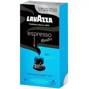 Capsulas De Café Lavazza Dek 10 Unidades