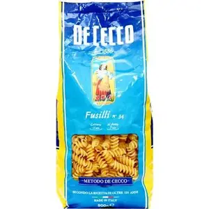 Pastina Fusilli Nro 34 De Cecco Bolsa 500 g