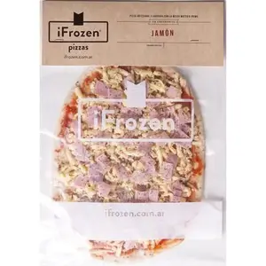 Pizza A La Parrilla Ifrozen Jamón 1 Unidad