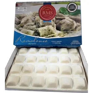 Raviolones Pollo, Jamón, Verdura Y Queso Parmesano 24 Unidades