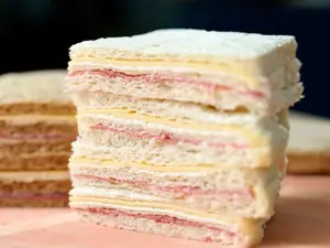 Triple de jamón y queso