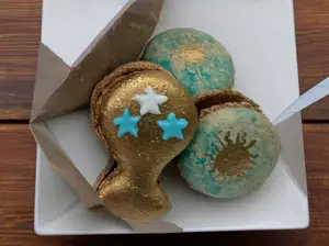 Macaron chocotorta