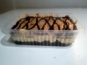 Postre choco mantecol