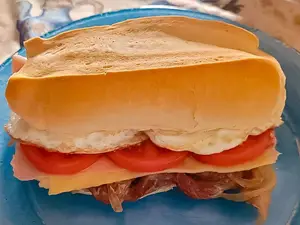 Sandwich bondiola completa