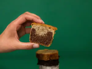 Budin marmolado - SIN GLUTEN