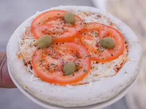 Pizza a la piedra con napolitana individual - SIN GLUTEN