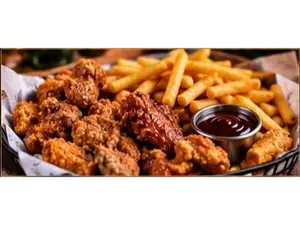 CANASTA DE POLLO FRITO