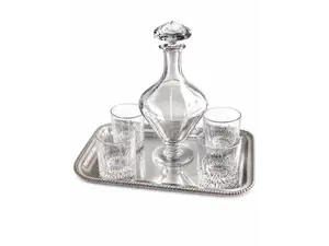 JUEGO ANTIGUO DE WHISKY (NO INCLUYE BANDEJA)