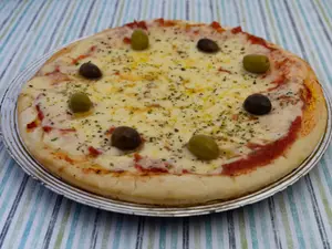 Pizza muzzarella doble