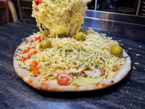 Triangulo montaña de queso