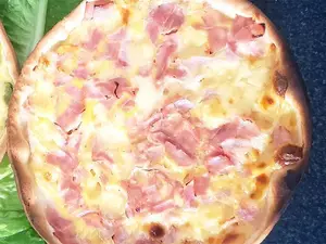 Tarta de jamon y queso