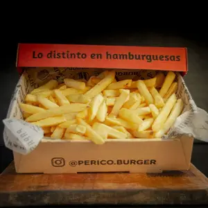 Porcion de papas fritas solas