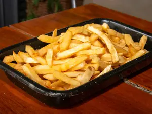 Papas fritas grandes