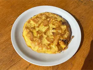 Tortilla De Papa Y Cebolla