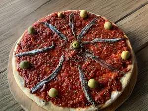 05 - Pizza Con Anchoas Gde