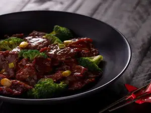 Beef with brocoli