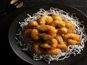 Crispy honey shrimp