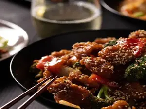 Sesame chicken