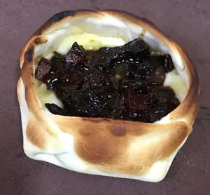Canastita Panceta, Muzzarella Y Ciruela