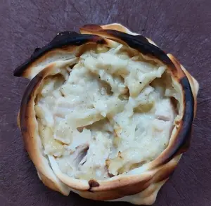 Canastita Salsa Blanca