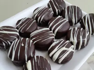 Alfajores de chocolate