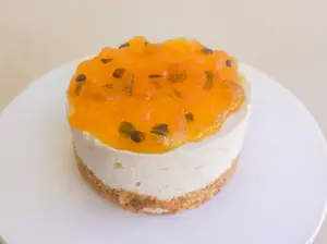 Cheesecake de maracuyá