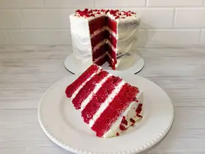 Porcion Torta Red Velvet