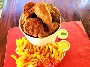 12 piezas + 4 papas grandes