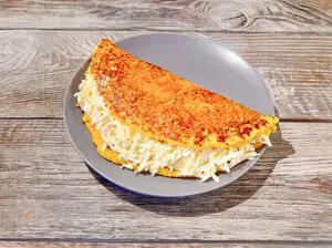 Cachapa con queso.