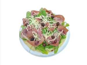 Grande de jamon crudo y rucula